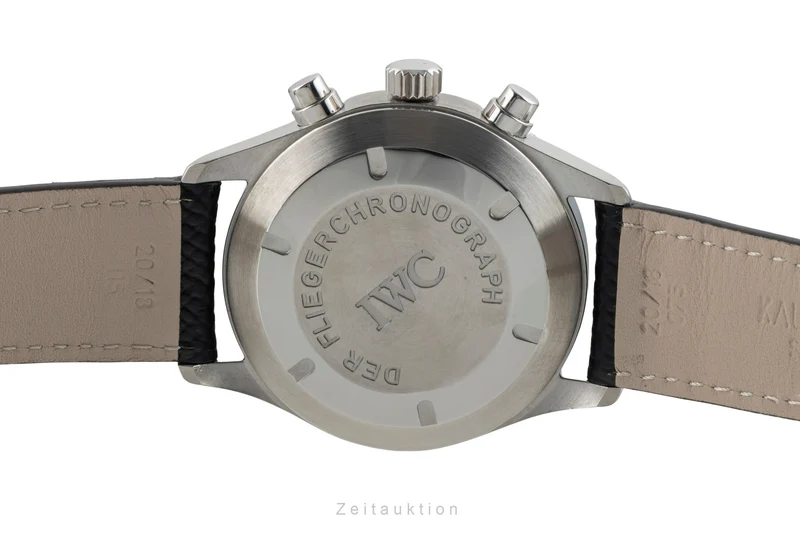IWC Fliegerchronograph chronograph steel automatic men's watch IW370628 [2602340]