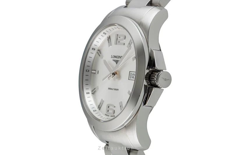 Longines Conquest steel quartz men's watch L3.659.4.76.6 [2602088]