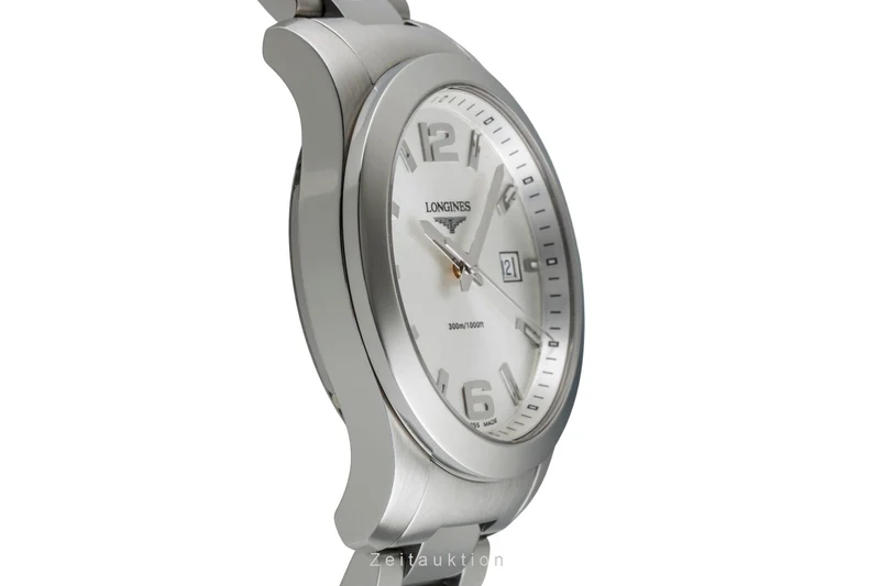 Longines Conquest steel quartz men's watch L3.659.4.76.6 [2602088]