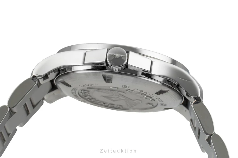 Longines Conquest steel quartz men's watch L3.659.4.76.6 [2602088]