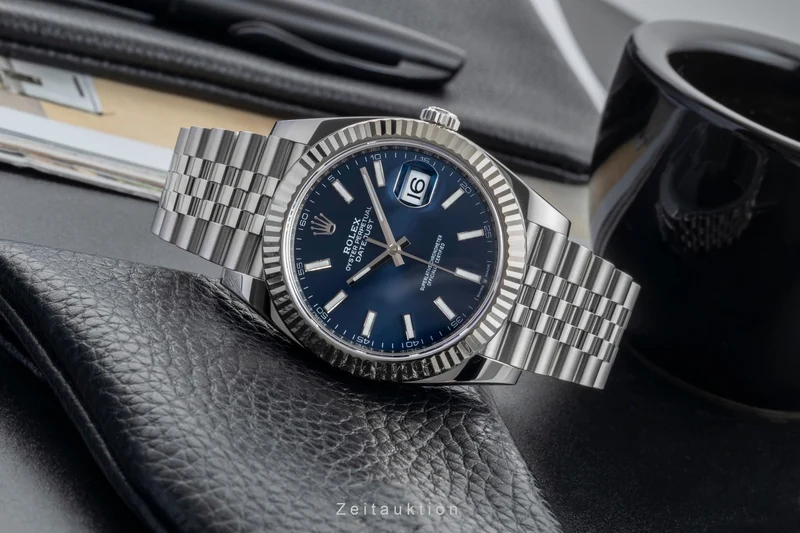 Rolex Datejust steel / white gold automatic men's watch 126334 [2602718]