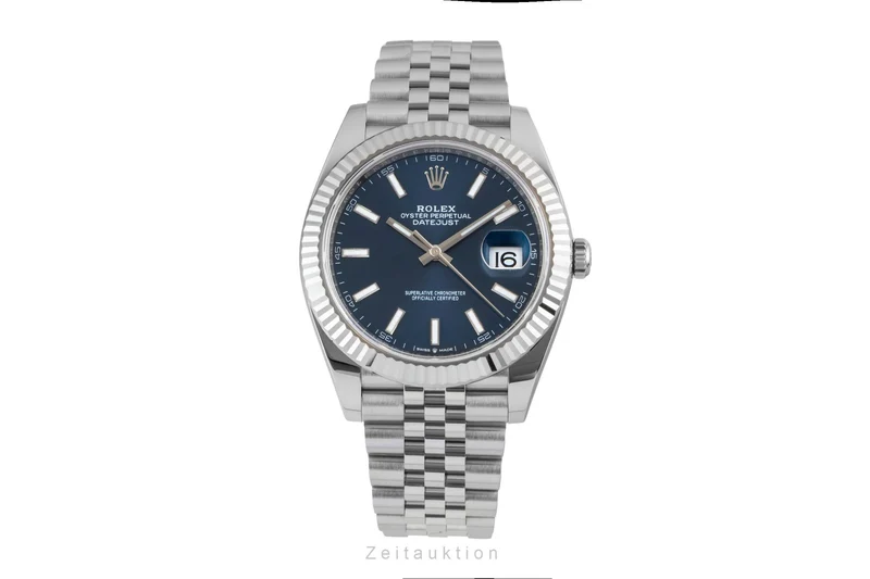 Rolex Datejust steel / white gold automatic men's watch 126334 [2602718]