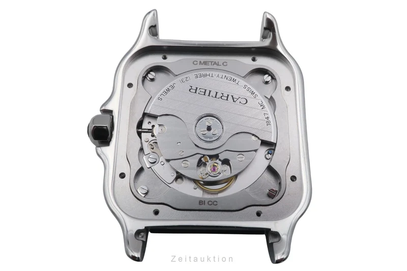 Cartier Santos steel automatic men's watch WSSA0048 LP: 9200EUR [2602269]