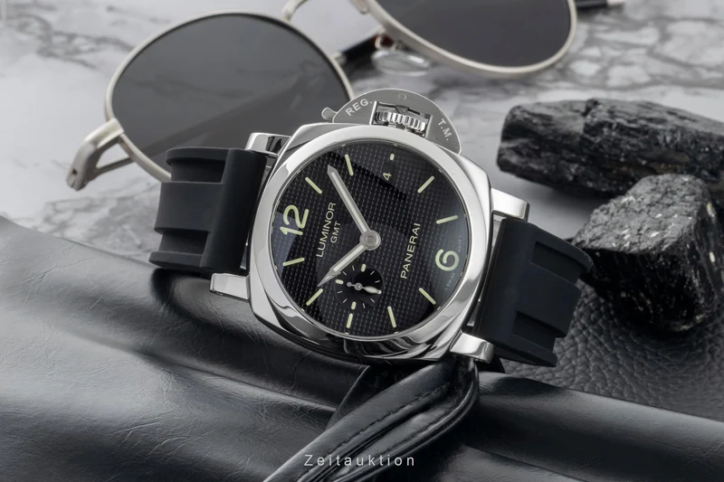 Panerai Luminor GMT steel automatic men's watch PAM00535 [2602232]