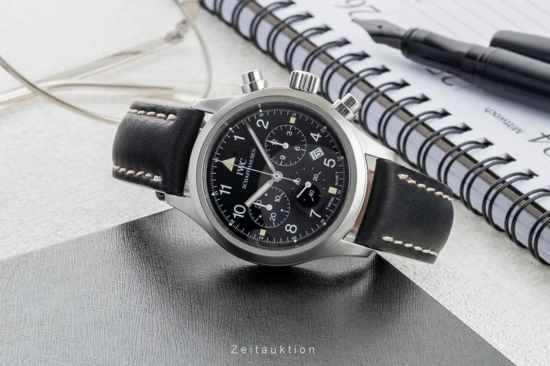 IWC Fliegerchronograph chronograph steel quartz men's watch IW374101 [2601909]