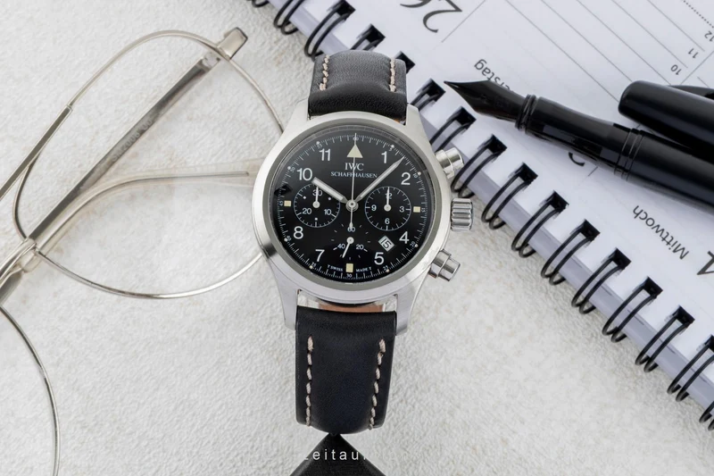 IWC Fliegerchronograph chronograph steel quartz men's watch IW374101 [2601909]