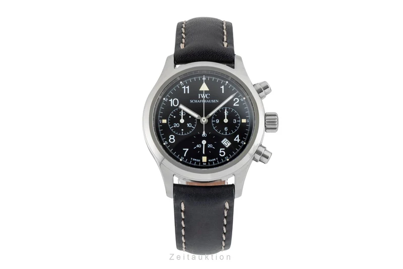IWC Fliegerchronograph chronograph steel quartz men's watch IW374101 [2601909]