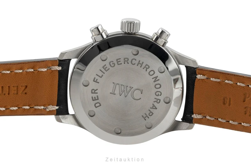 IWC Fliegerchronograph chronograph steel quartz men's watch IW374101 [2601909]