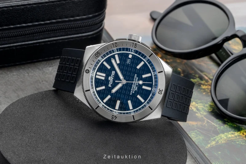 Fortis Marinemaster steel automatic men's watch F8120026 LP: 3200EUR [2602422]