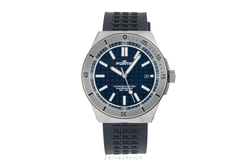Fortis Marinemaster steel automatic men's watch F8120026 LP: 3200EUR [2602422]