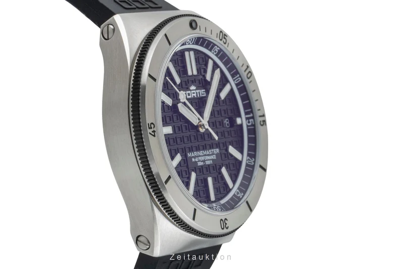 Fortis Marinemaster steel automatic men's watch F8120026 LP: 3200EUR [2602422]
