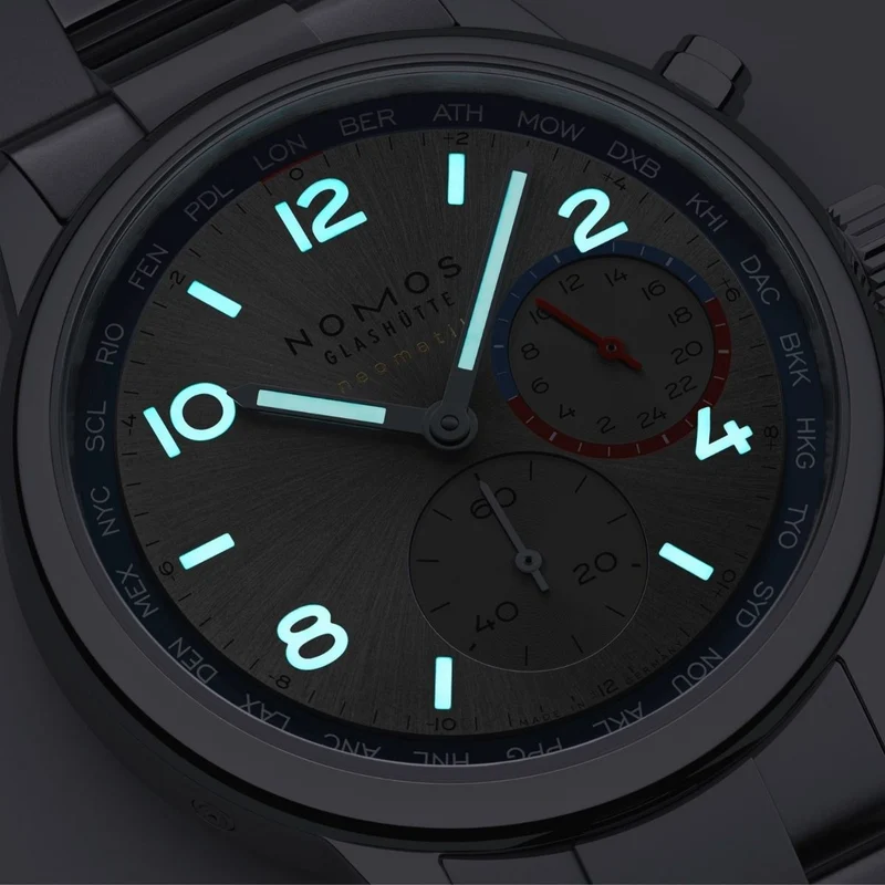 NOMOS Club Sport Neomatik Worldtimer NOMOS791