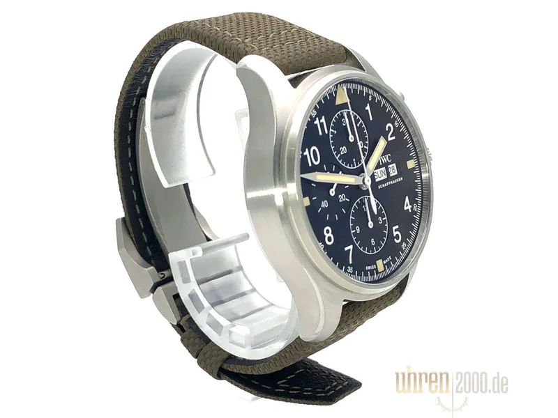 IWC Fliegeruhr Chronograph IW377724 aus 2019 D-Papiere