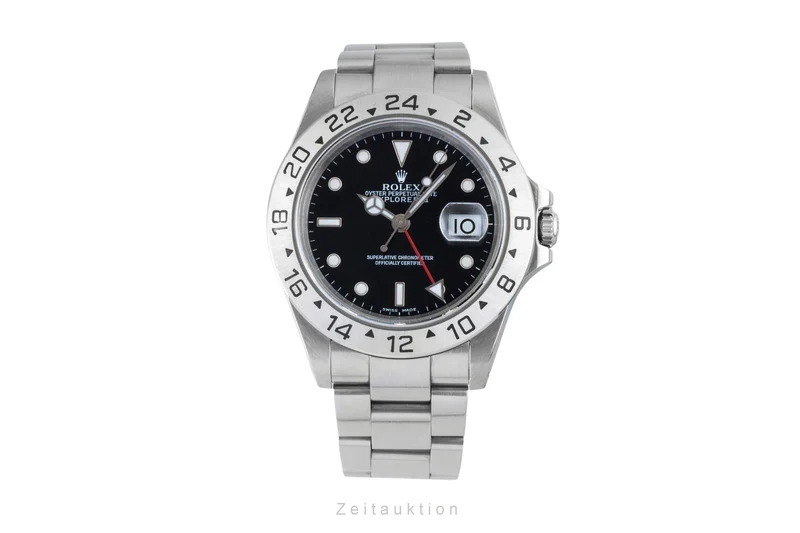 Rolex Explorer II steel automatic men's watch 16570 [2602667]