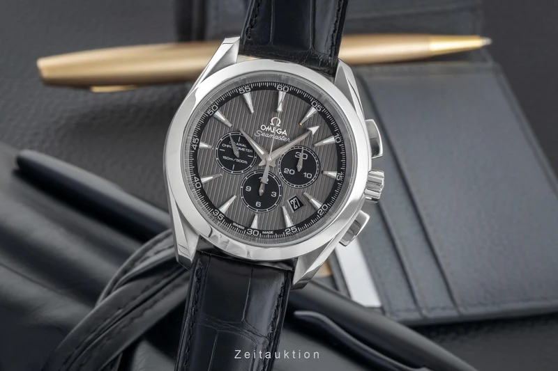 Omega Seamaster chronograph steel automatic men's watch 231.13.44.50.06.001 [2601955]