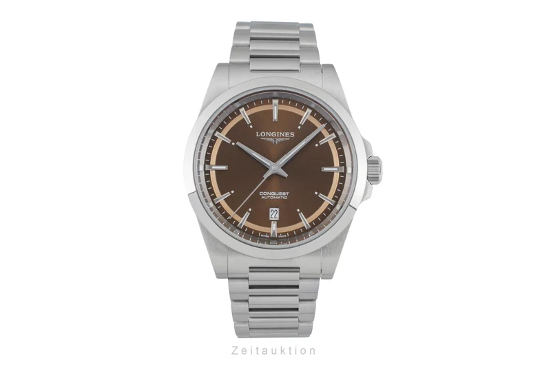 Longines Conquest steel automatic men's watch L3.830.4.62.6 LP: 2250EUR [2602536]