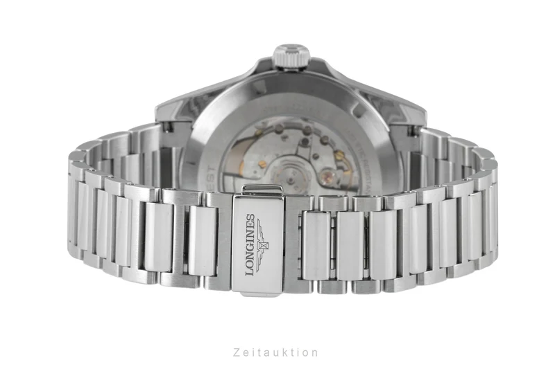 Longines Conquest steel automatic men's watch L3.830.4.62.6 LP: 2250EUR [2602536]