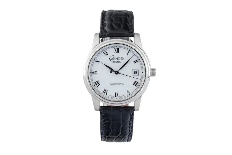 Glashütte Senator steel automatic men's watch 1-39-11-05-03-04 [2602507]