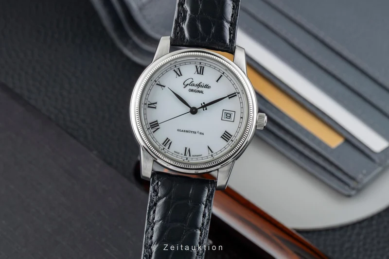 Glashütte Senator steel automatic men's watch 1-39-11-05-03-04 [2602507]