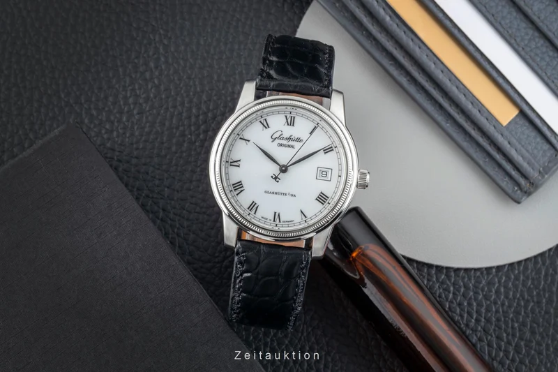 Glashütte Senator steel automatic men's watch 1-39-11-05-03-04 [2602507]