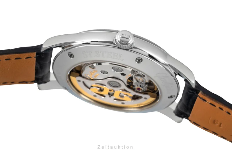 Glashütte Senator steel automatic men's watch 1-39-11-05-03-04 [2602507]
