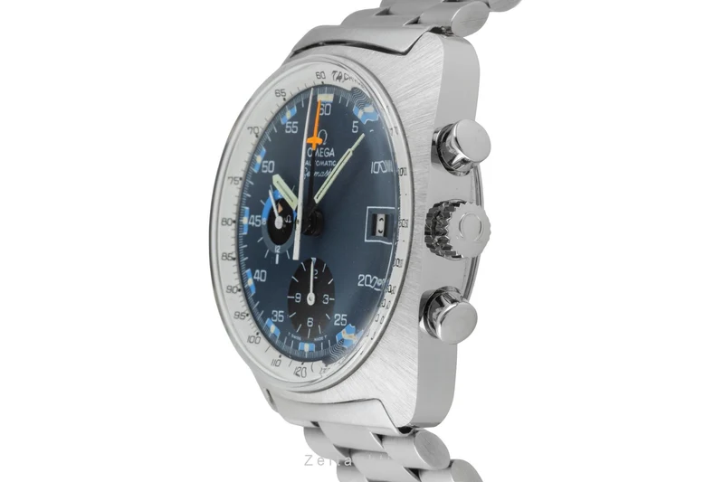 Omega Seamaster chronograph steel automatic men's watch ST 176.007 Vintage [2601679]