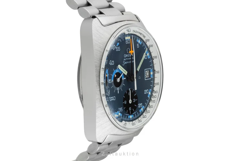 Omega Seamaster chronograph steel automatic men's watch ST 176.007 Vintage [2601679]