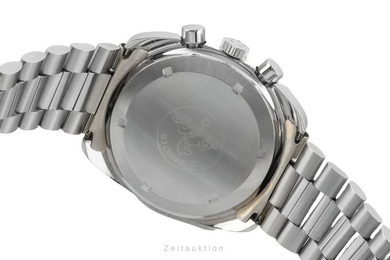 Omega Seamaster chronograph steel automatic men's watch ST 176.007 Vintage [2601679]