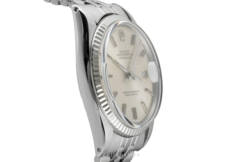 Rolex Datejust steel / white gold automatic men's watch 1601 Vintage [2601849]