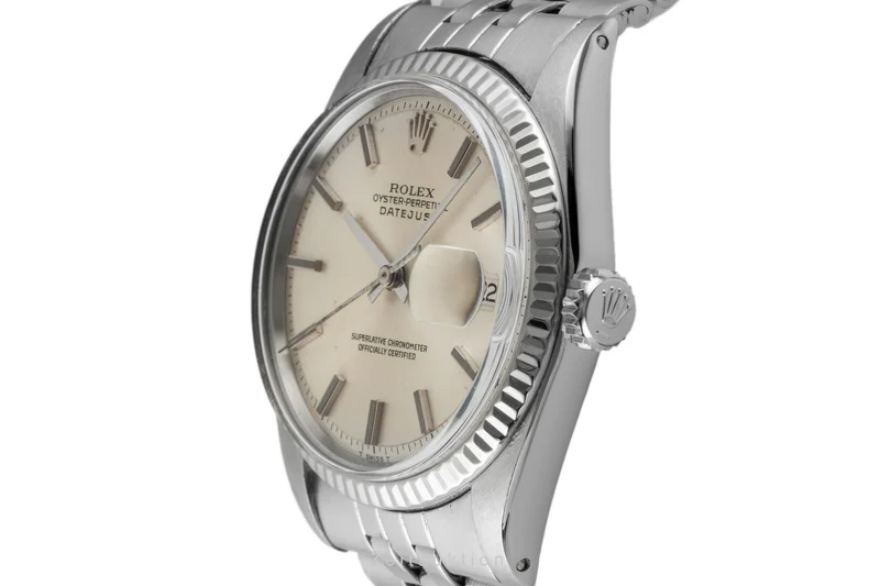 Rolex Datejust steel / white gold automatic men's watch 1601 Vintage [2601849]