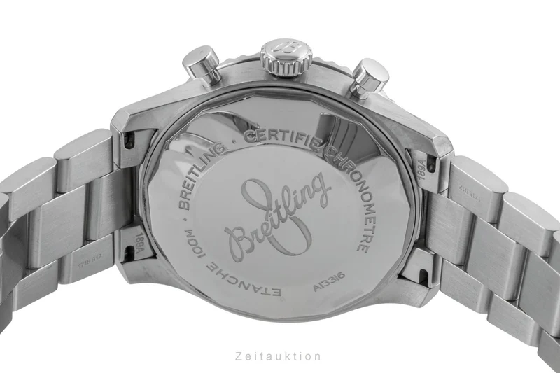 Breitling Aviator 8 chronograph steel automatic men's watch A13316101C1A1 LP: 6200EUR [2602369]