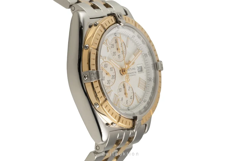 Breitling Crosswind chronograph steel / gold automatic men's watch D13355 [2602466]