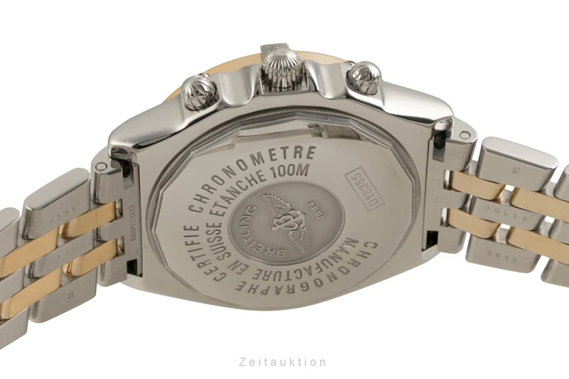Breitling Crosswind chronograph steel / gold automatic men's watch D13355 [2602466]