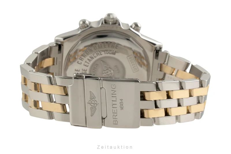 Breitling Crosswind chronograph steel / gold automatic men's watch D13355 [2602466]