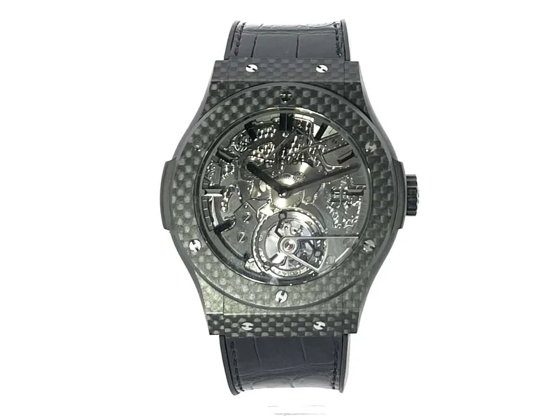 Hublot Classic Fusion Tourbillon Cathedral Minute Repeater Carbon 504.QX.0110.LR