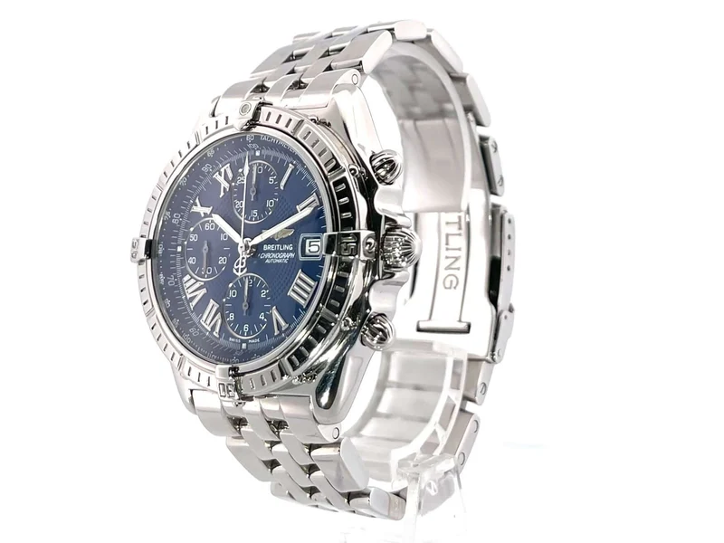 Breitling Crosswind Chronograph A13055 Blau