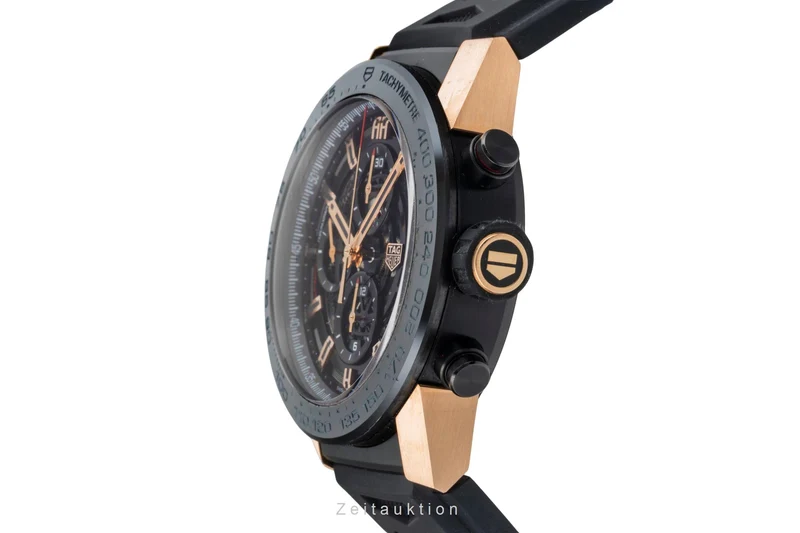 Tag Heuer Carrera chronograph titanium / gold automatic men's watch CAR2A5A.FT6044 [2602408]