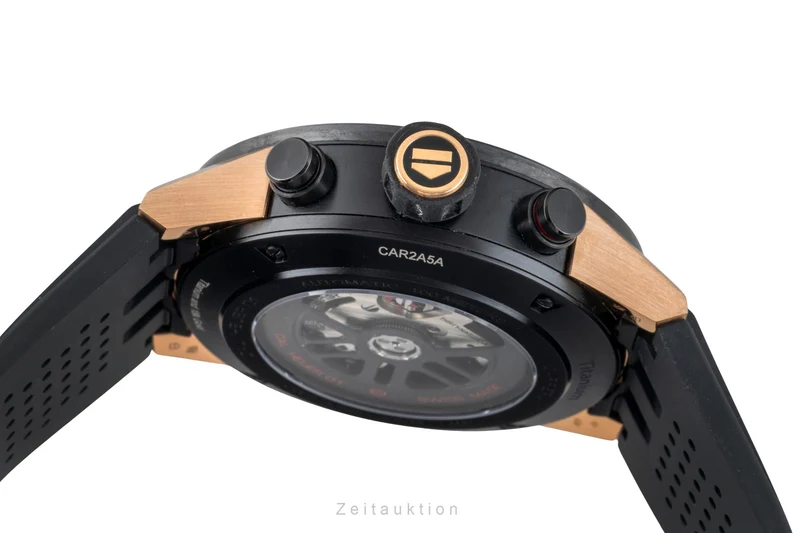 Tag Heuer Carrera chronograph titanium / gold automatic men's watch CAR2A5A.FT6044 [2602408]