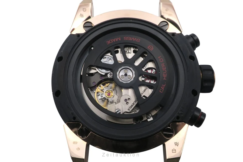 Tag Heuer Carrera chronograph titanium / gold automatic men's watch CAR2A5A.FT6044 [2602408]