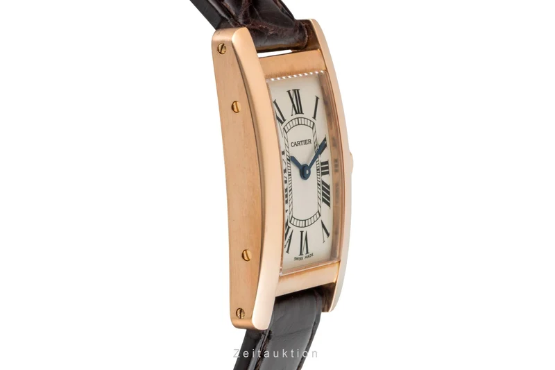 Cartier Tank Américaine 18 ct red gold quartz women's watch W2607456 [2602711]