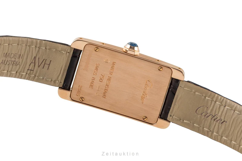 Cartier Tank Américaine 18 ct red gold quartz women's watch W2607456 [2602711]