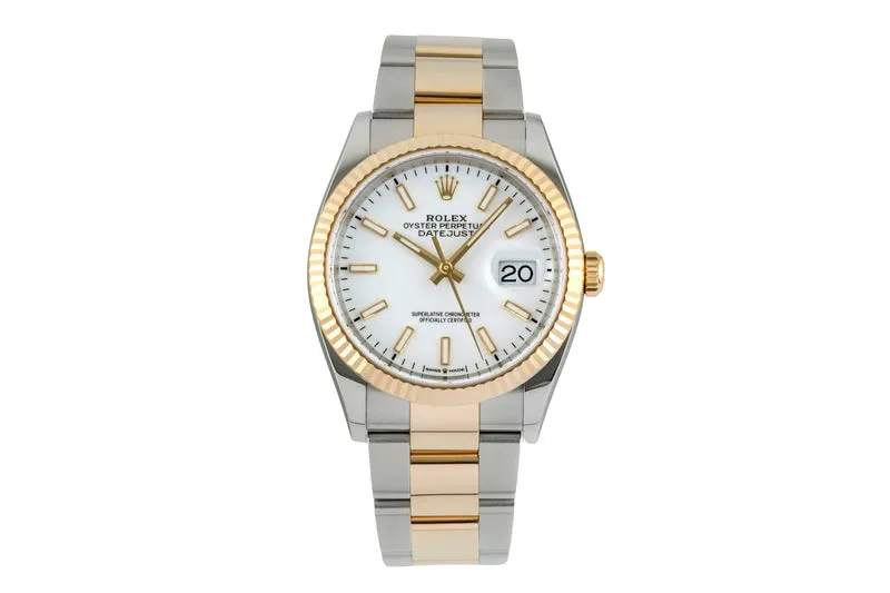 Rolex Datejust steel / gold automatic men's watch 126233 [2602789]