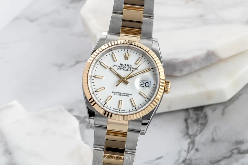 Rolex Datejust steel / gold automatic men's watch 126233 [2602789]