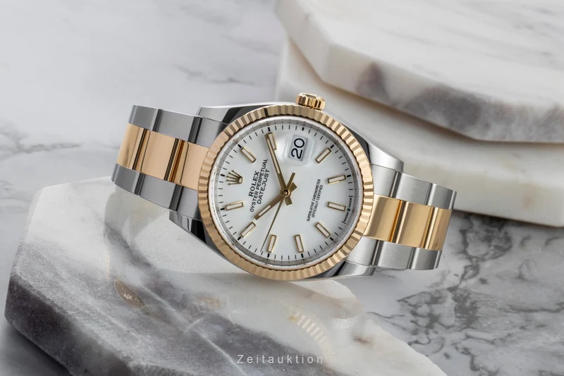 Rolex Datejust steel / gold automatic men's watch 126233 [2602789]