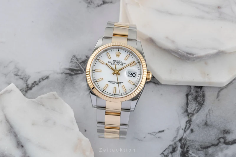 Rolex Datejust steel / gold automatic men's watch 126233 [2602789]