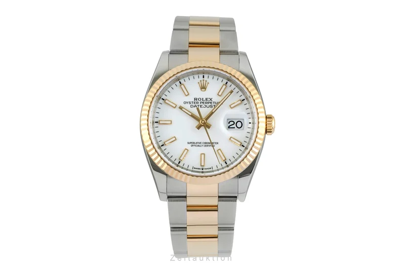 Rolex Datejust steel / gold automatic men's watch 126233 [2602789]