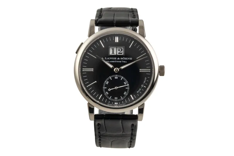 A. Lange & Söhne Langematik 18 ct white gold automatic men's watch 308.027 [2602215]