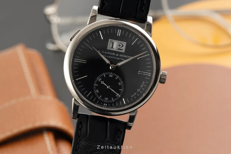 A. Lange & Söhne Langematik 18 ct white gold automatic men's watch 308.027 [2602215]