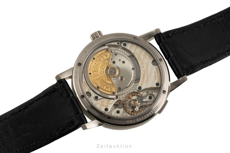 A. Lange & Söhne Langematik 18 ct white gold automatic men's watch 308.027 [2602215]