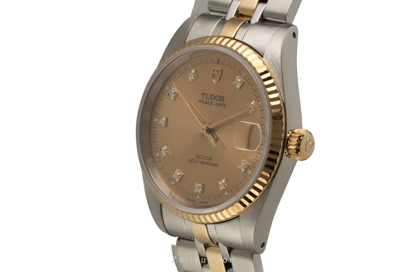 Tudor Prince Date steel / gold automatic unisex 72033 [2602329]